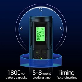 Stylo de Tatouage Rotatif à Moteur Réglable, Machine à Tatouer Fil de Charge USB 5-12V Shader Liner Tattoo Pen