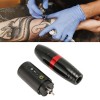 Kit de Tatouage, Kit de Machine à Stylo Rotatif avec Interface 1600 MAh, Batterie Rechargeable Professionnelle sans Fil, Kit 