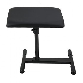 Support Daccoudoir de Tatouage Réglable en Hauteur avec Base Stable, Meuble de Tatouage Portable et Ergonomique, Panneau en 