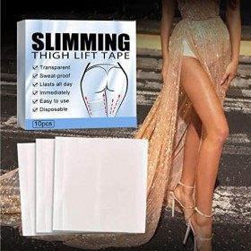 Horypt Bande de Cuisse - Lève-Jambes et Cuisses,Lot de 10 lève-Jambes imperméables pour soulever la Cellulite et Le relâcheme