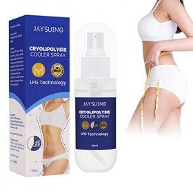 Spray Refroidisseur De Cryolipolyse Spray Modelant pour Le Corps Anti-Cellulite Spray raffermissant pour la peau Spray aminci