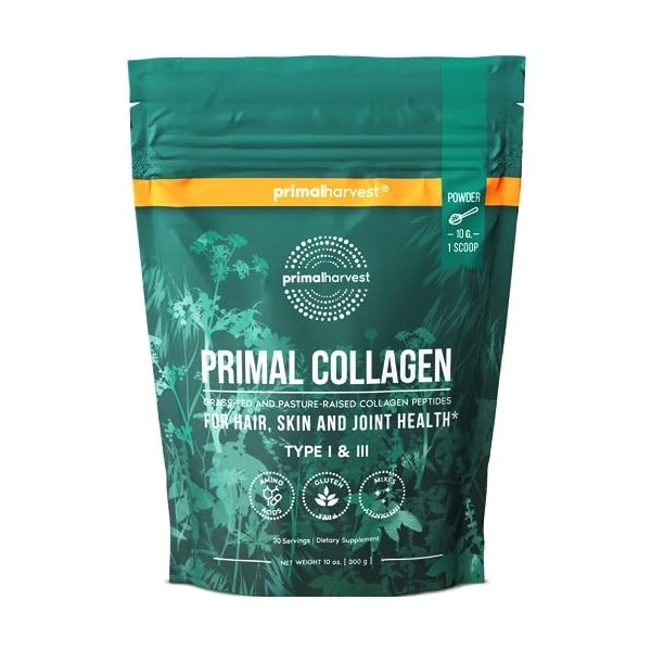 Collagen Powder for Women or Men By Primal Harvest