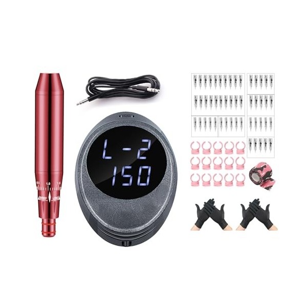 Mini Les Sourcils Kit De Tatouage Tatouage De Sourcils Broit Stylo LCD Tatouage Mini Alimentation Power Alimentation Tatouage