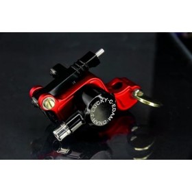 Pistolet de tatouage permanent de précision, léger et puissant rouge 