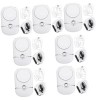 Lot de 7 Sèche-Cheveux Cils Ventilateur USB Portable pour Climatiseurs Portables Ventilateurs Portables USB Sèche-Cils Souffl