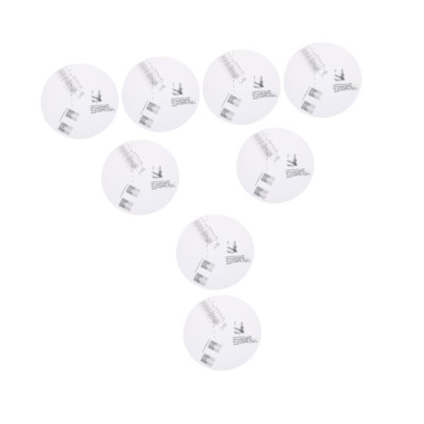 minkissy 7 Pièces Disque Détalonnage du Plateau Tournant Rapporteur Dalignement en Vinyle Pochettes De Disques Vinyle Outil