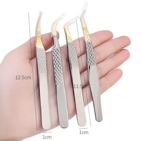 EYHLKM Tweezers dextension de cils for les cils Easy Fan Volume russe Volume Les cils acceptent Maquillage