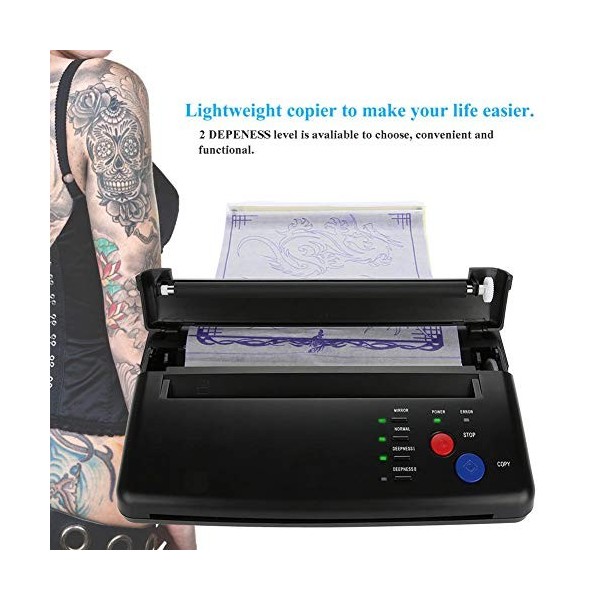 Professionnel Machine de Transfert Tatouage Photocopieur Transfert Tatouage Imprimante Thermique Tattoo Copier Papier Tattoo 