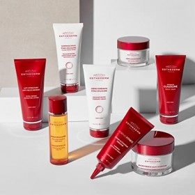 Institut Esthederm - Crème Absolue Minceur - Fermeté Corps - Soin Raffermissant et Drainant à la Caféïne - Remodelage de la S