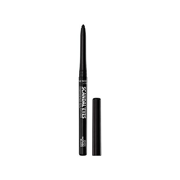 Rimmel - Crayon ScandalEyes Exaggerate Eye Definer - 001 Intense Black Eyeliner / Khôl / Crayon