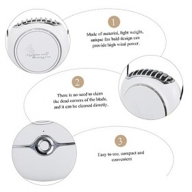 POPETPOP 7 Pièces Sèche-cheveux à Cils Ventilateur De Refroidissement Portatif Ventilateur De Refroidissement Portable Mini É