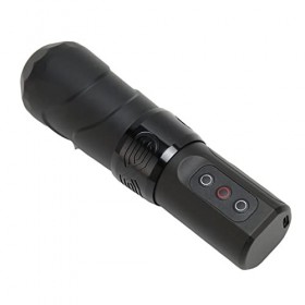 Kit de Machine à Tatouer à Cartouche, Stylo RotatifFil Haute Vitesse avec Batterie 2400 MAh, écran OLED, Noir Mat, pour Tatou