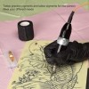 Kit de Stylo de Tatouage, Kit de Stylo de Tatouage Rotatif, Alimentation électrique, Peau Dentraînement, Ensemble Complet D