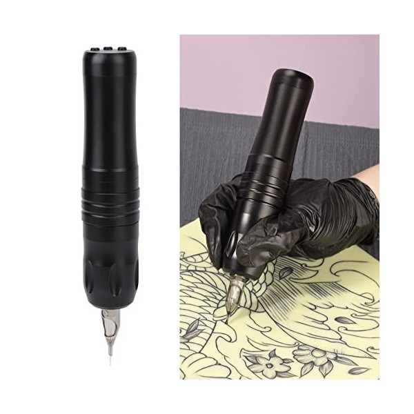 Pistolet De Tatouage électrique, Kit De Tatouage à Faible Niveau De Bruit Pour Débutants Avec Batterie De Grande Capacité Pou