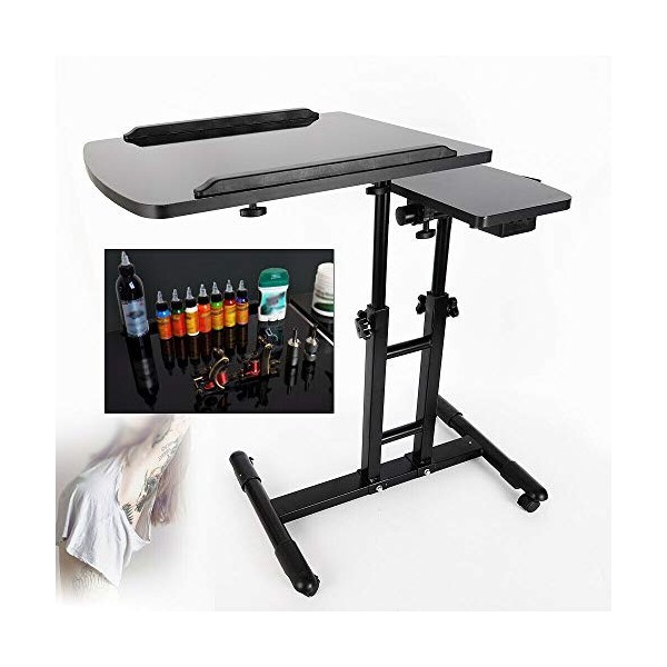 Support de travail for table de tatouage, outils de barbier, poste de travail de tatouage, support mobile portable for platea