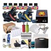 TTOOGO Kit De Tatouage Complet - Kit De Tatouage Kit De Machine À Tatouage,5