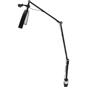 Lampe à écran plat LED, lampe à cils demi - lune pour extension de cils, luminosité et hauteur réglables