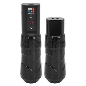 Machine à Tatouer Rotative pour Stylo à Tatouer, Machine à Tatouer Rotative Fil Portable avec Moteur Noyau, Batterie 2400 MAh