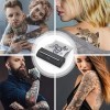 VLOXO Machine de Transfert de Tatouage, 2023 Nouvelle Version Thermocopieur Tatouage Bluetooth sans Fil Imprimante de Transfe