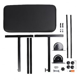 Support Daccoudoir de Tatouage à Hauteur Réglable, Support de Repose-bras de Tatouage, Support de Repose-jambes à Coussin So