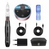 BIOMASER Permanent Makeup Machine Kit Microblading Machines with Swiss Motor Rotary Pen Mini Power Supply Cartridge Needles f