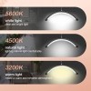 Lampadaire LED, Lumière LED de Beauté, Anneau Demi-lune Maquillage Sourcil Lampe Contrôlable à Distance avec Support de Télép