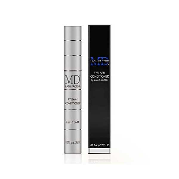 MD Lash Growth Factor Cils Sérum | Améliore vos cils naturels pour un Fuller, plus long et plus denses Regardez | Lash Enhanc