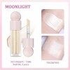 Highlighter Liquide 2PCS Maquillage Pour Le Corps et Visage Avec Une Texture Légère Résistante à Leau Rare Beauty Est Livrée