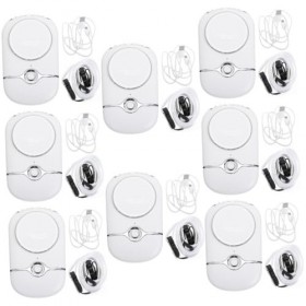 POPETPOP 8 Pièces Sèche-cheveux à Cils Mini Ventilateur Usb Mini Ventilateur Portable Cosmétique Blanche Se Déployer Composan