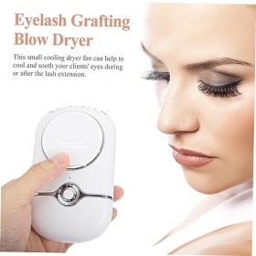 POPETPOP 8 Pièces Sèche-cheveux à Cils Mini Ventilateur Usb Mini Ventilateur Portable Cosmétique Blanche Se Déployer Composan
