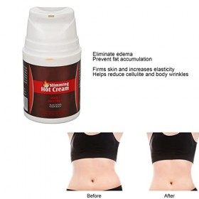 Massage Amincissant Crème Raffermissante, Crème Chaude Amincissante, Crème Anti-cellulite, Crème pour les Muscles Abdominaux,