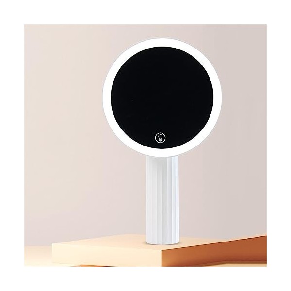 DameCo Maquillage LED avec remplissage de lumière, maquillage de bureau Rechargeable, beauté pour usage domestique interestin