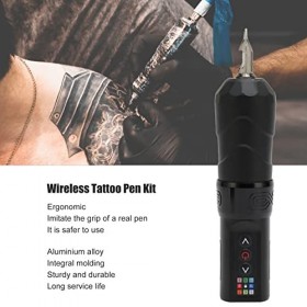 Stylo De Kit De Machine De Tatouage De Cartouche Sans Fil, Alimentation Daiguilles De Cartouche De Machine De Tatouage Rotat