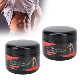 Améliorant Lentraînement de la Sueur, Crème Chaude 2 Pièces, Crème Anti-cellulite, Crème Chaude Amincissante, Crème Remodela