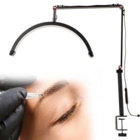 PoNPeD Lash Light Eyelash Extensions Beauty Light, LED Floor Lash Light pour Lash Extensions, Lampe de Tatouage, Lampe Demi -