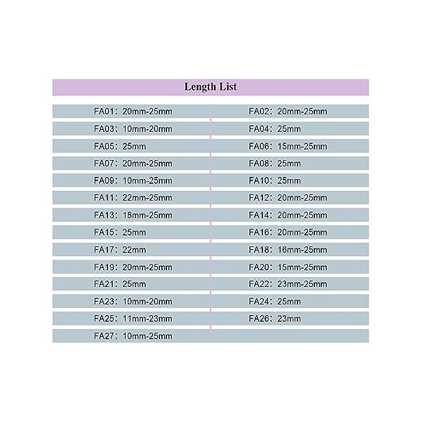 BAFAFA Cils de vison 10/20/30 paires de faux cils en gros 5D cils de vison boîtes demballage cils magnétiques 25mm faux cils