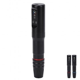 Kit de Tatouage Complet Kit de Stylo de Tatouage Exercice Moteur à Grande Vitesse Étirement de la Peau Longue Durée de Vie de