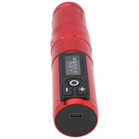 Machine sans Fil de Tatouage, Aiguille Rotatoire de Cartouche de Stylo de Tatouage de Batterie de 10V 10000RPM 2400mAh pour l