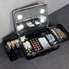 Coffret Maquillage, Vanity Case Rigide, Beauty Case, Boîte De Rangement Maquillage,Trousse De Maquillage De Voyage, Trousse D