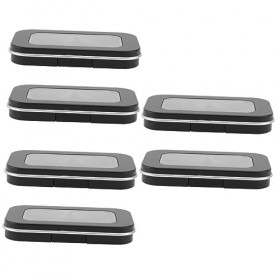 FOMIYES 6 Pièces Boîte De Remplacement Ombre à Paupières Étuis De Rangement Cosmétiques Fard à Joues en Poudre DIY Contenant 