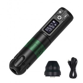 INGKE Stylo Machine tatouer sans Fil Stylo Batterie Tatouage Rotatif Puissance portative 2400 mah Stylo Rotatif Maquillage Ta