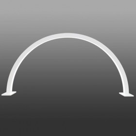 VACSAX Demi-Anneau Bicolore Beauty Fill Moon Lash Light, Lampe de Bureau LED Demi-Lune pour Extensions de Cils, Lampe Nail Ar