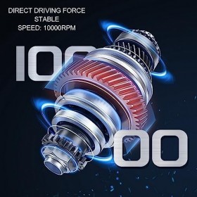 Machine à Tatouer Fil, Machine à Tatouer avec Batterie 1900 MAh élégante 100-240 V pour la Maison pour Tatoueur Prise UE 