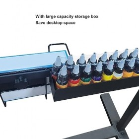 Support Daccoudoir de Tatouage, Coussin éponge en Cuir PU Support de Repose-jambes de Bras de Tatouage Angle de Hauteur Régl