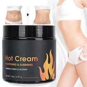 Crème Minceur, 170g Gras Cellulite Crème Minceur Anti-Rides Corps Shaping Crème de Massage Perdant du Poids Crème Chaude