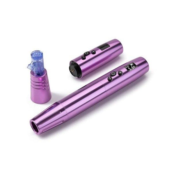 Pen sans fil stylo petite taille de tatouage de stylo de batterie sans fil de grande capacité pour shader de liner petit tato