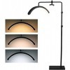 CHEWO 36W LED Half Moon Lash Light, Stand Eyelash Light, 3000K-6000K Dimmable Beauty Lampadaire, avec contrôle de réglage du 