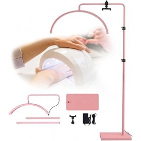 CHEWO Lumières de tatouage de beauté au sol debout, lampe à cils 220 LED, température de couleur 3000-6000K 3, hauteur de lum