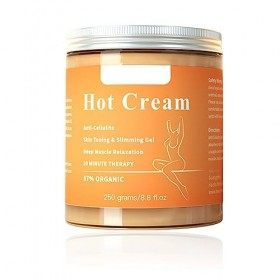 CrèMe Anti Cellulite CrèMe Chaude Ventre Graisse BrûLeur Peau CrèMe Raffermissante Corps CrèMe Amincissante pour Femmes Homme