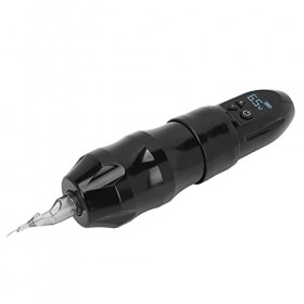 Machine de Stylo de Batterie de Tatouage, Machine de Tatouage pour le Salon de beauté 2 dans 1 Ensemble de Connecteur de RCA 